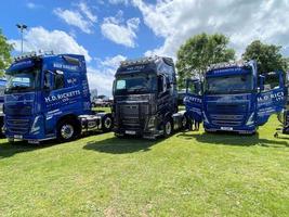 Whitchurch in the UK in June 2022. A view of a Truck at a Truck show photo