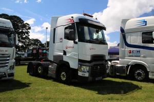 Whitchurch in Shropshire in the UK in June 2022. A view of some Trucks photo