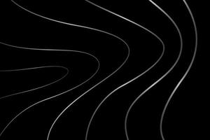 Background with gradient curve design on black background, luxury vector illustration