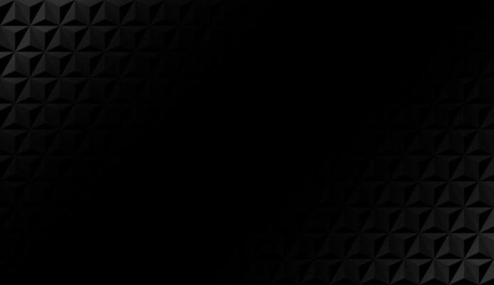 Abstract black triangle geometric texture background