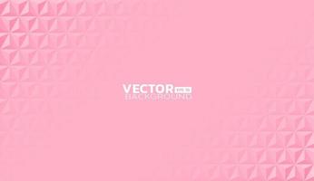 Oblique pink light across the center of the abstract pink triangle geometric texture background vector