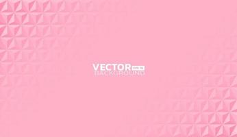 Oblique pink light across the center of the abstract pink triangle geometric texture background vector