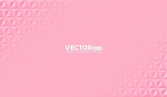 Oblique pink light across the center of the abstract pink triangle geometric texture background