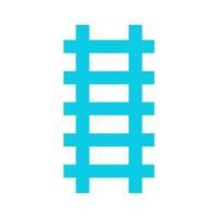 Ladder illustrated on a white background vector