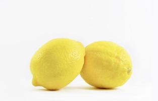 lemon slice isolated on a white background with clipping path. photo