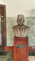 Sukoharjo - May 23, 2022 - statue of the 6th president Susilo Bambang Yudhoyono on display in the museum photo