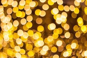 Blur - abstract bokeh circle string lights for background wallpaper photo