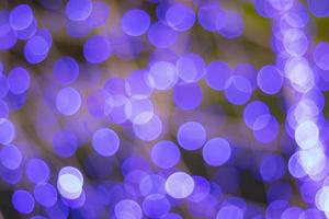 Blur - abstract bokeh circle string lights for background wallpaper photo