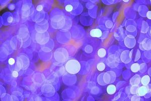 Blur - abstract bokeh circle string lights for background wallpaper photo