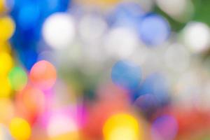 Blur - abstract bokeh circle string lights for background wallpaper photo