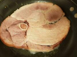 large slice of ham photo