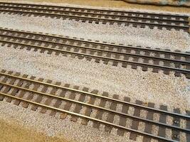 toy railroad tracks photo
