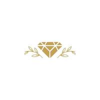 diamond icon, abstract symbol for cosmetics and packaging,hand crafted or beauty products. vector