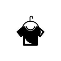 plantilla de icono de vector de logotipo de lavandería. diseño de emblema sobre fondo blanco.