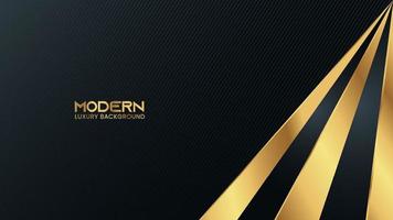 Luxury Abstract Modern Technology Background with Shiny Golden Lines and Dot Pattern vector