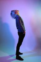 Man with Vivid Colors photo