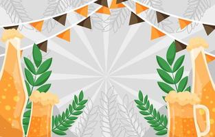 Beer Day Events Background vector