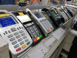 EDC machine Bangkok Thailand - 14 Jun 2018. EDC machine at Shopping Store photo