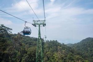 Bana Hills, Danang Vietnam - 22 May 2018. Nice mountainous landscape viewed from Ba Na Hills, DaNang photo