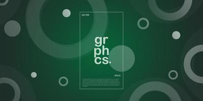 Modern simple abstract background with green gradient color design. Eps10 vector template