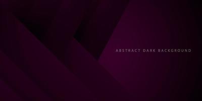 Modern abstract dark purple overlap background. 3d look with shadow, balance shapes composition with space for text. Eps10 vector