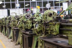 Old lathe machines photo