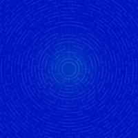 Blue abstract background with circular maze labyrinth lines