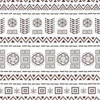 Navajo seamless pattern. Ikat background with traditional design texture vector