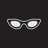 Sunglasses eye frame vector