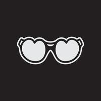 Sunglasses eye frame vector