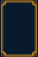 Classic vintage frame. Decorative border frame. vector