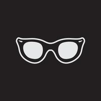 Sunglasses eye frame vector