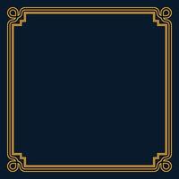 Decorative border frame. Classic frame. vector