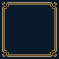 Decorative border frame. Classic frame. vector