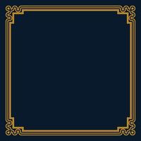Decorative border frame. Classic frame. vector