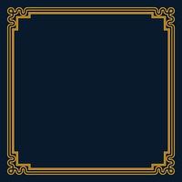 Decorative border frame. Classic frame. vector