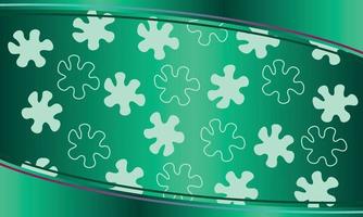 Abstract floral background template copy space vector