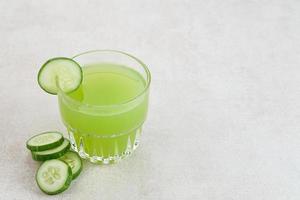 Cucumber Juice, A glass of fresh cucumber juice. Cold Pressed Juice photo