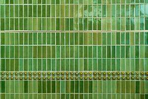 beautiful and vintage green tile background photo