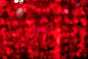 abstract blur red bokeh light photo