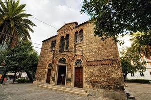 Exterior view of the Church of the Holy Trinity in Athens. photo