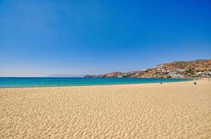 Mylopotas beach, Ios island, Cyclades, Aegean, Greece photo