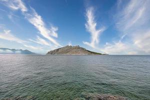 Moni island in Aegina of Greece photo