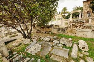 Roman Agora in Athens of Greece photo