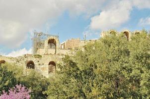 Odeon of Herodes Atticus or Herodeon in Athens photo