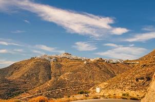 Anafi island in Greece photo