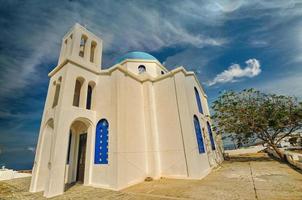 Greek church in an island photo