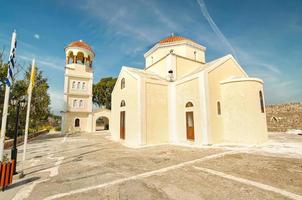 Church on Perdika village in Aegina photo