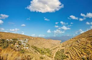 Kallitsos village in Serifos Greece photo