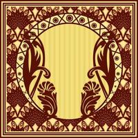 Art Nouveau Concept Background vector